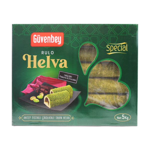 Güvenbey Rulo Antep Fıstıklı & Çikolatalı 5 KG