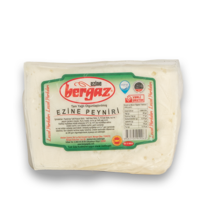 BERGAZ VAKUMLU KOYUN BEYAZ PEYNİR