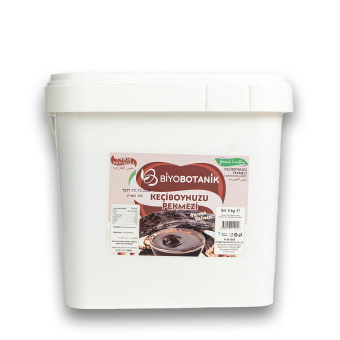 BİYOBOTANİK KEÇİBOYNUZU PEKMEZİ 5KG