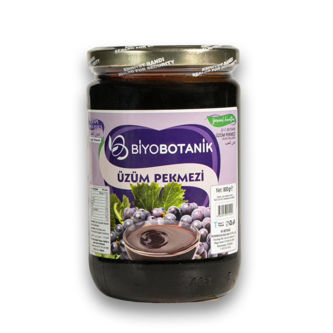 BİYOBOTANİK ÜZÜM PEKMEZİ 800GR*9
