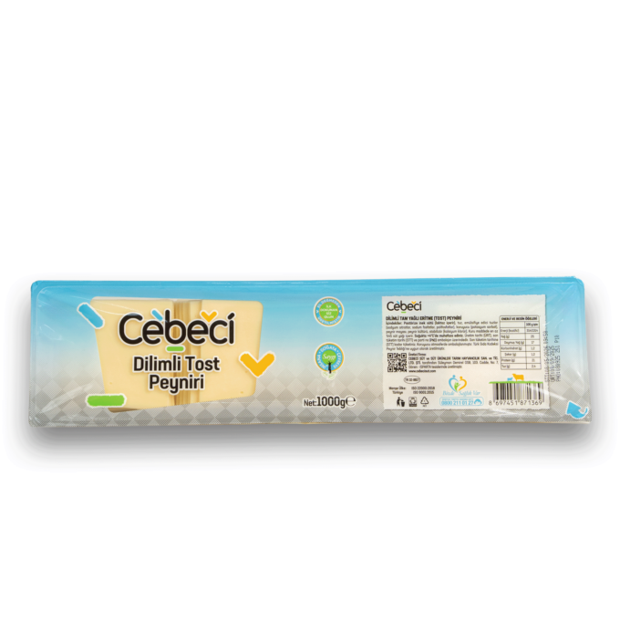 CEBECİ DİLİMLİ KAŞAR PEYNİRİ 1000 GR *6
