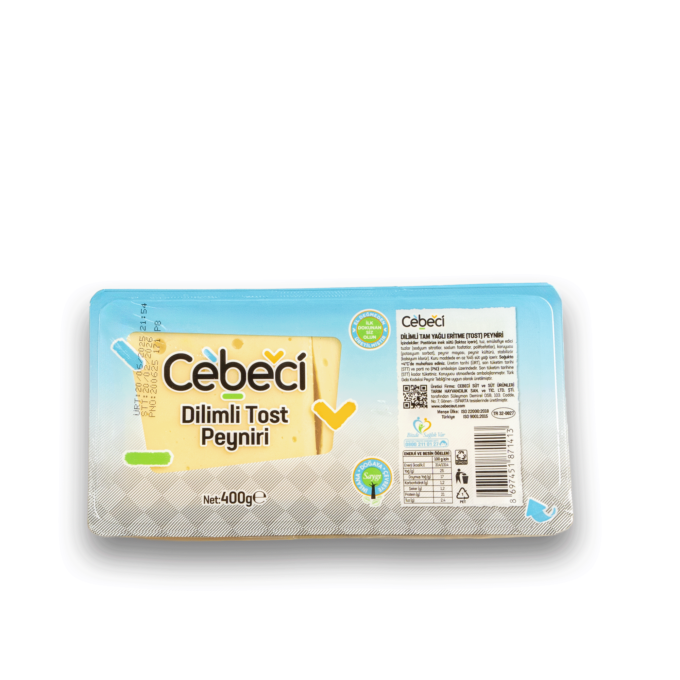 CEBECİ DİLİMLİ KAŞAR PEYNİRİ 400 GR*15