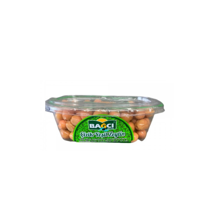 BAĞCI  ÇİZİK YEŞİL ZEYTİN 400GR*8