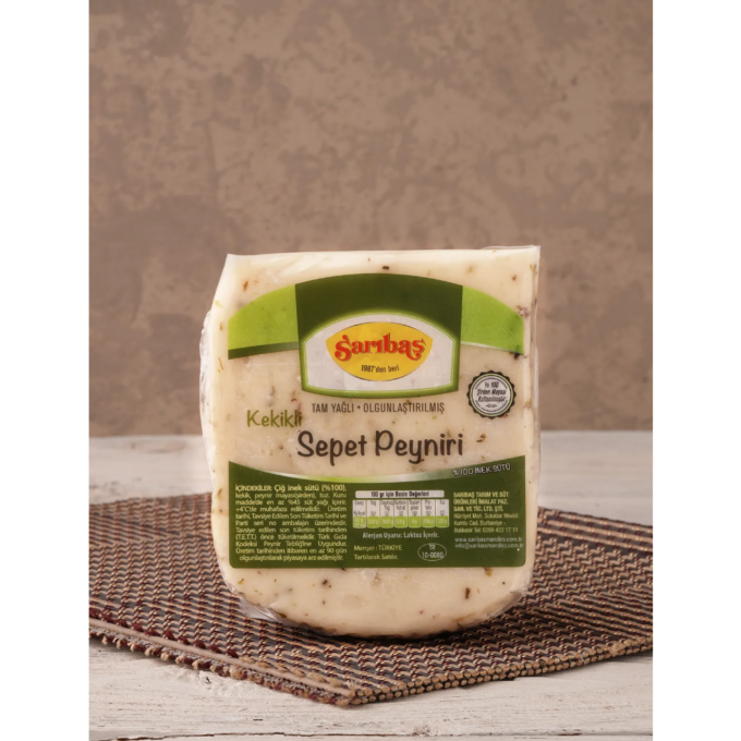 SARIBAŞ SEPET PEYNİRİ KEKİKLİ (PARÇA)