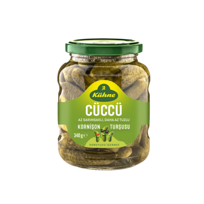 KÜHNE TURŞU CÜCCÜ KORNİŞON 370 ML*12