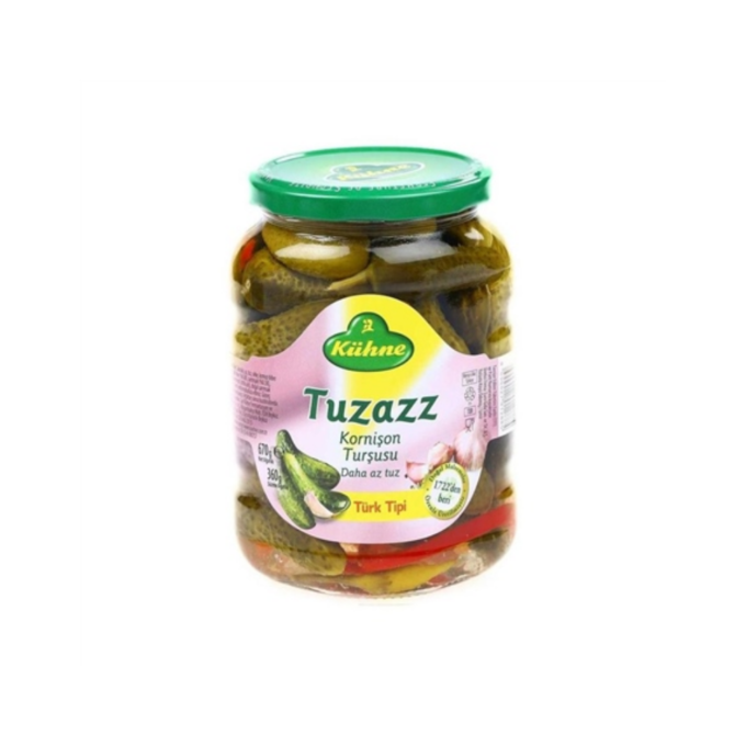KÜHNE TUZU AZZ 720ML KORNİŞON TURŞU *12