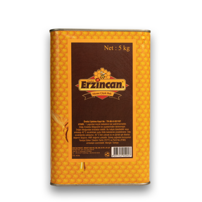 BEREKET ERZİNCAN SÜZME BAL 5 KG