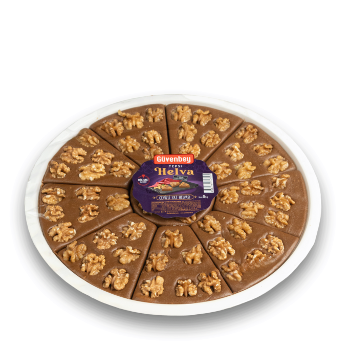 GÜVENBEY TEPSİ 5KG CEVİZLİ HELVA