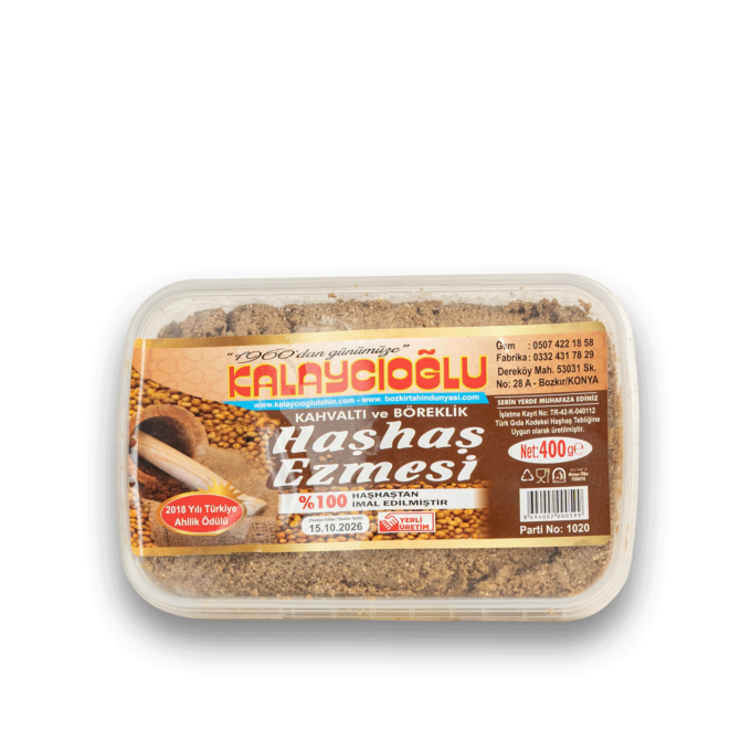 KALAYCIOĞLU HAŞHAŞ EZMESİ 400GR