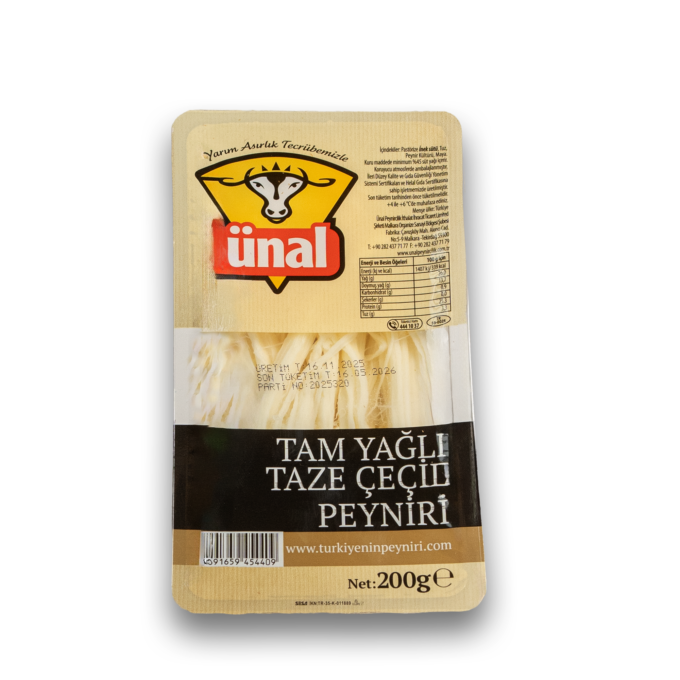 ÜNAL ÇEÇİL PEYNİRİ 200GR*12