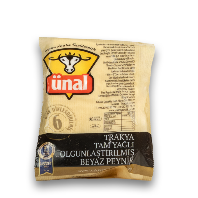ÜNAL VAKUMLU BEYAZ PEYNİR