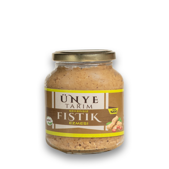 ÜNYE TARIM FISTIK EZMESİ ŞEKERSİZ 300 GR *14AD