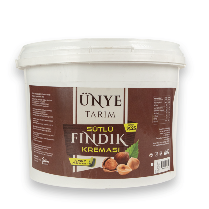 ÜNYE TARIM FINDIK KREMASI SÜTLÜ 10 KG