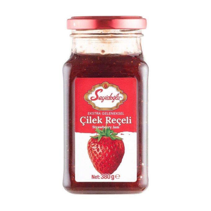 SEYİDOĞLU REÇEL ÇİLEK KAVANOZ 380 GR *12