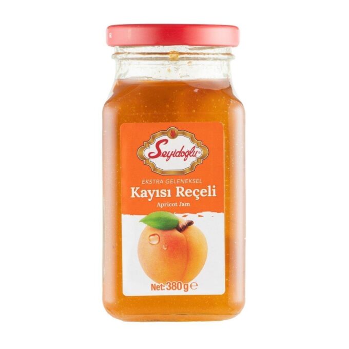SEYİDOĞLU REÇEL KAYISI KAVANOZ 380GR *12