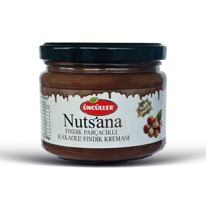 ÖNCÜLLER NUTSANA KAKAOLU FINDIK PRÇ 300GR*12